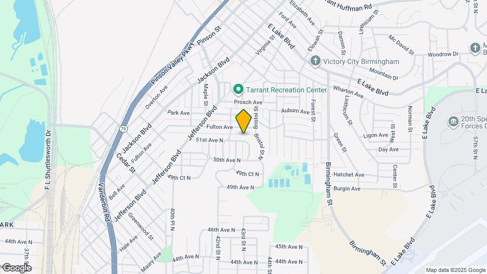 4312 51st Ave N Map and Location Details