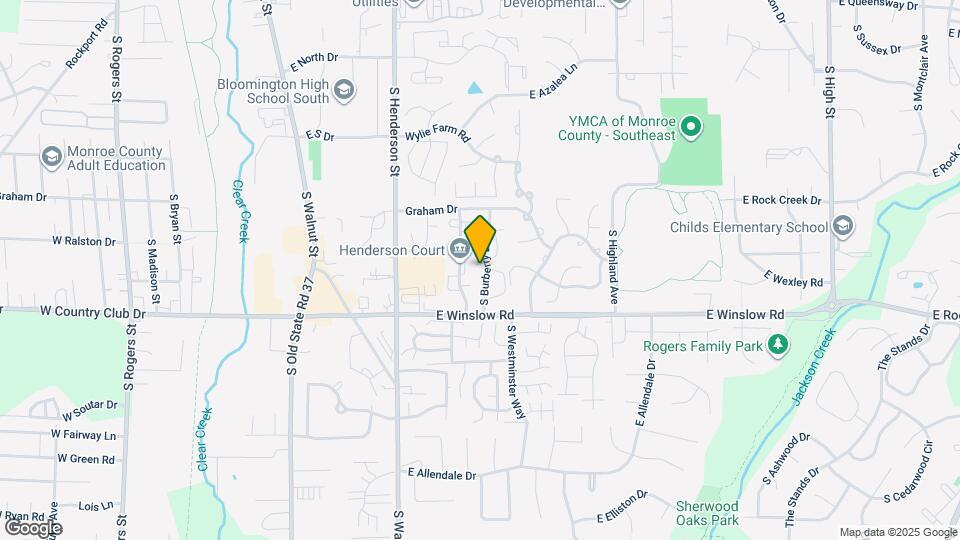 2404 S Burberry Ln Map and Location Details