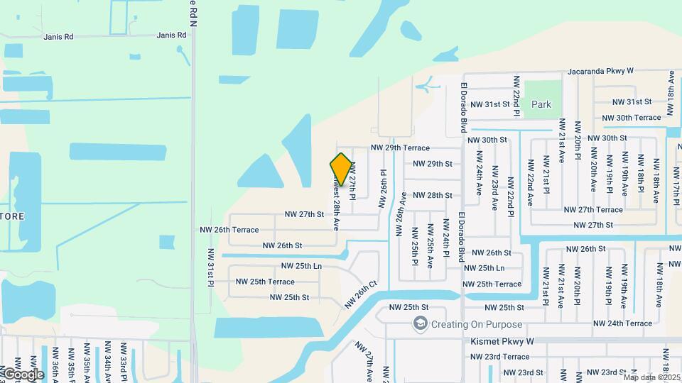 2805 NW 28th Ave Map and Location Details