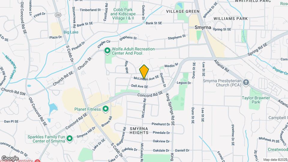 1060 McLinden Ave SE Map and Location Details