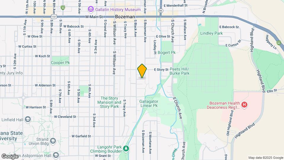 116 E Dickerson St Map and Location Details
