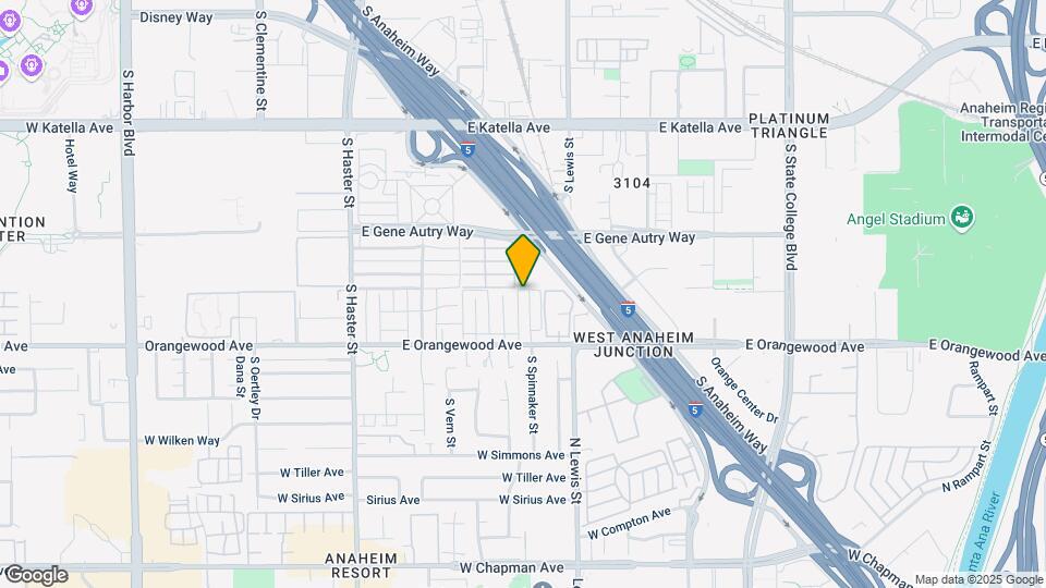 2041 S Spinnaker St Map and Location Details
