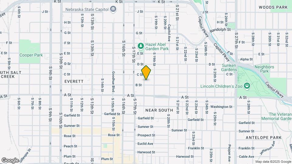 1230 S 18th St Mapa y Detalles de la Ubicación