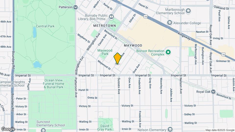 6630 Telford Av Map and Location Details