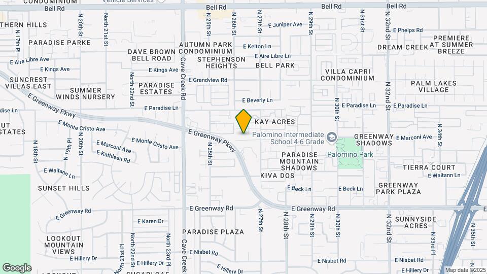 2620 E Marconi Ave Map and Location Details
