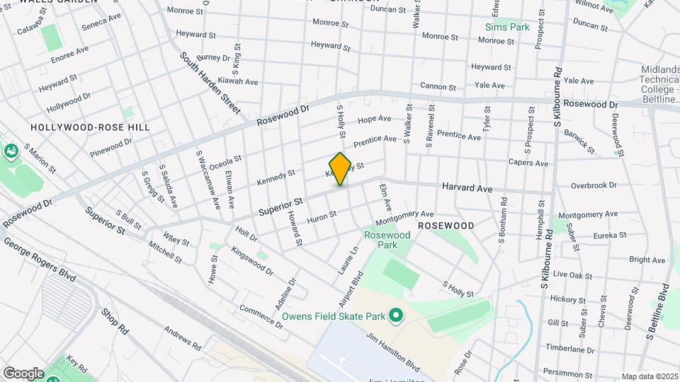 2842 Superior St Map and Location Details