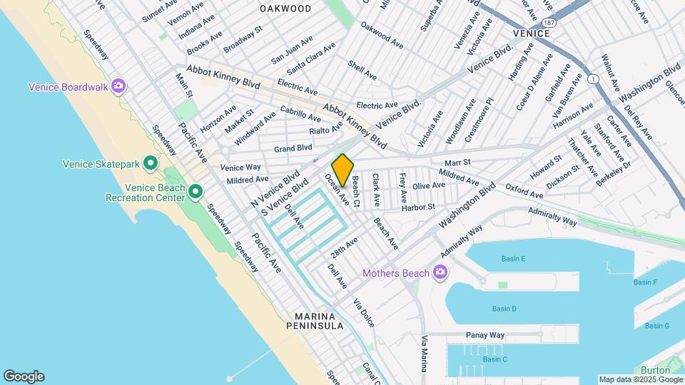 2362 Ocean Ave Map and Location Details