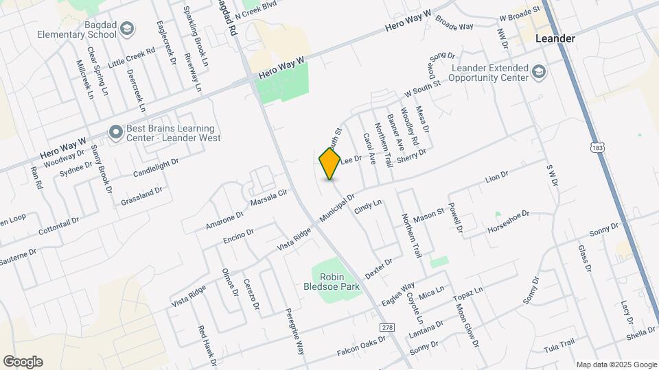 1013 W South St Map and Location Details