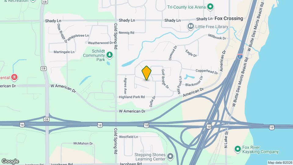 957 Beta Dr Map and Location Details