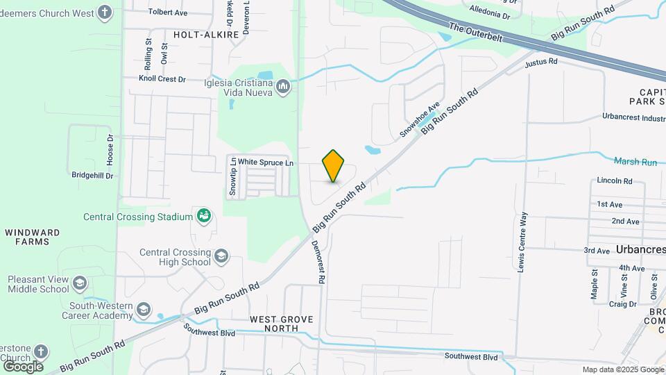 3175 Weeping Spruce Dr Map and Location Details
