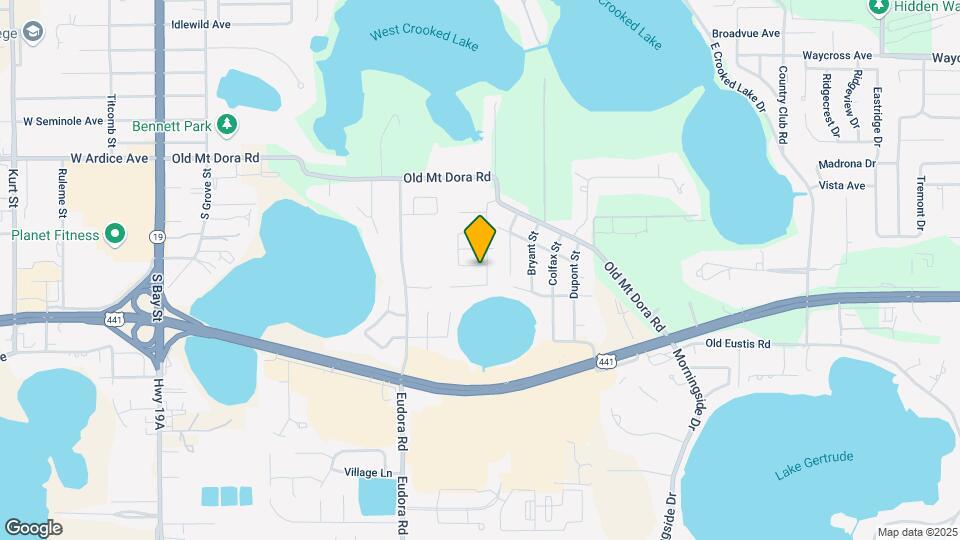 1250 Pineapple Ln Map and Location Details