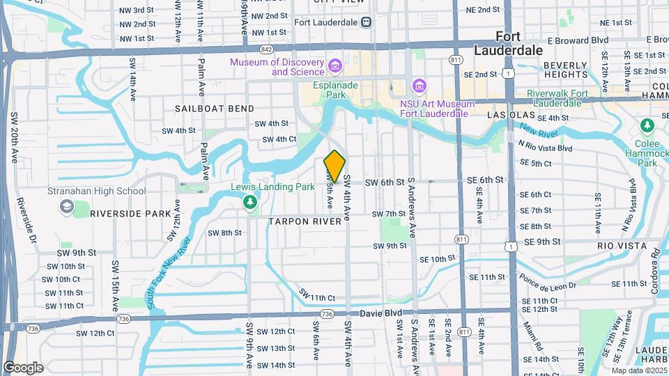 606 SW 5th Ave Map and Location Details