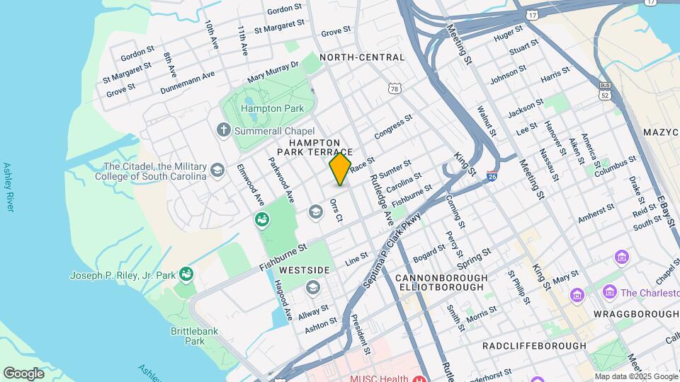 404 Sumter St Map and Location Details