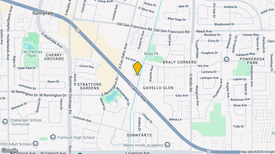 760 Golden Oak Dr Map and Location Details