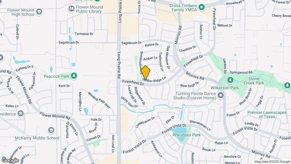 2521 Timber Ridge Ln Map and Location Details
