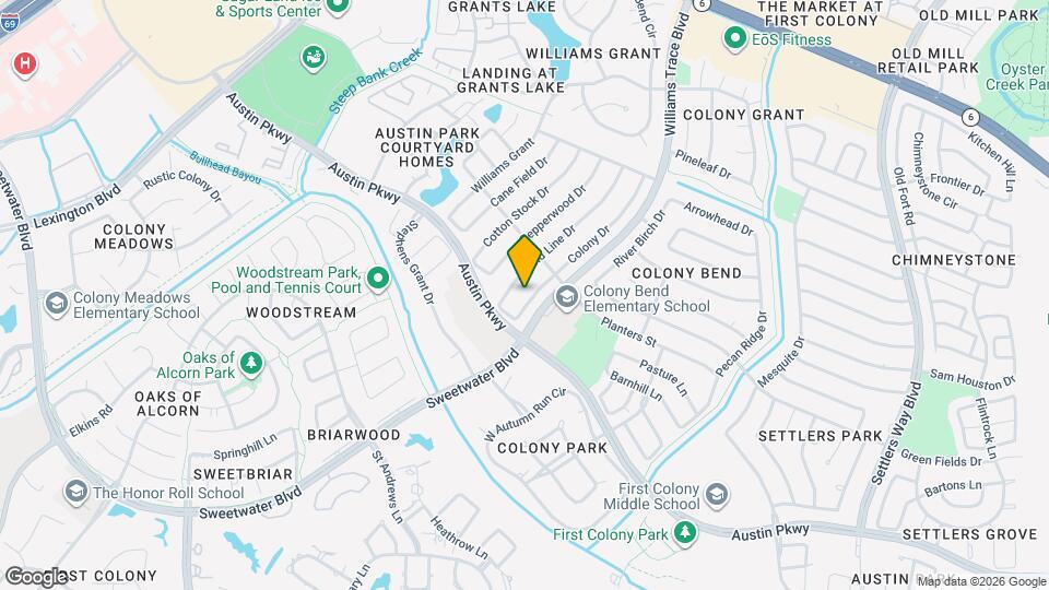2926 Colony Dr Map and Location Details