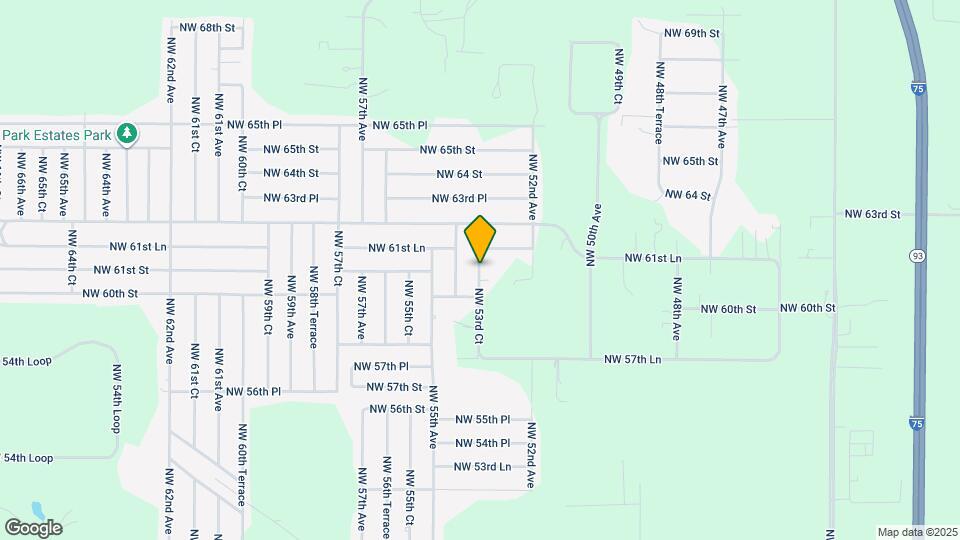 6083 NW 53rd Ct Map and Location Details