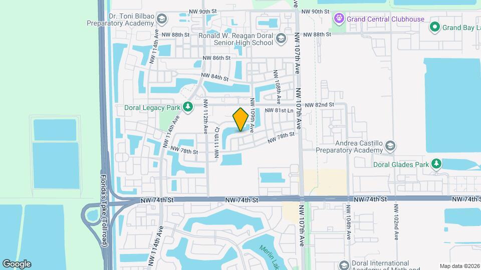 10947 NW 79th St Map and Location Details
