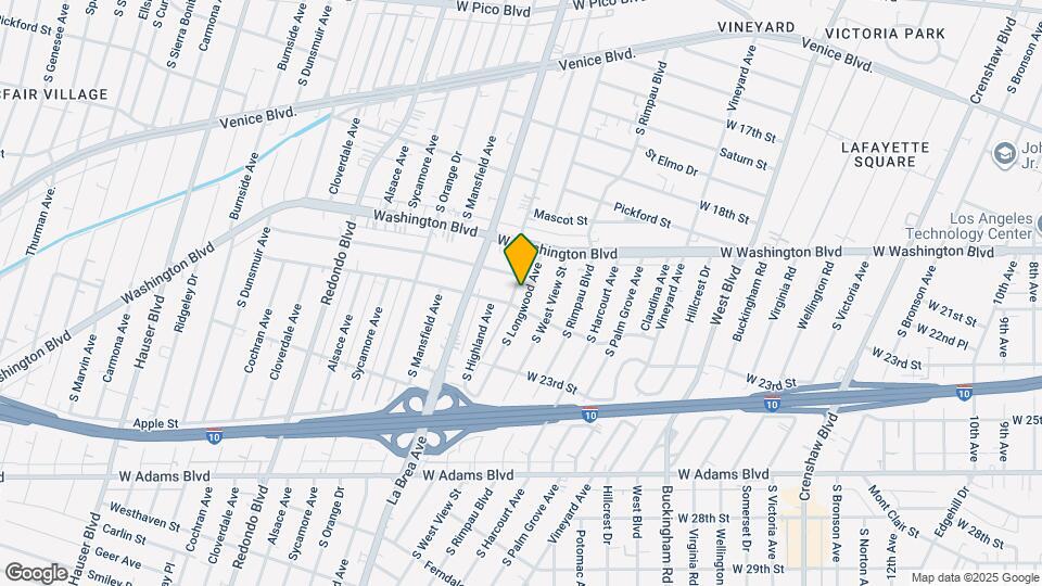 2019 S Longwood Ave, Unit 2019 South Longwood Avenu Map and Location Details