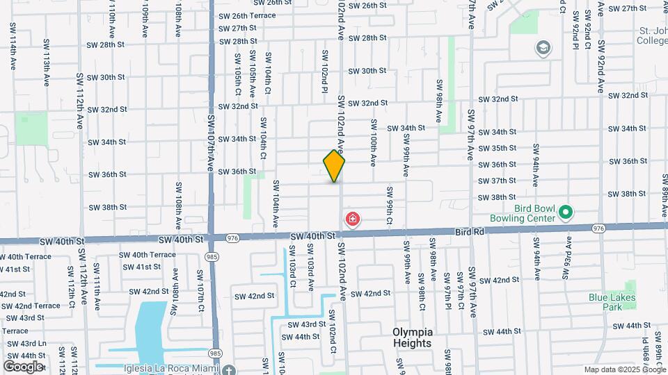 10210 SW 37th St Map and Location Details