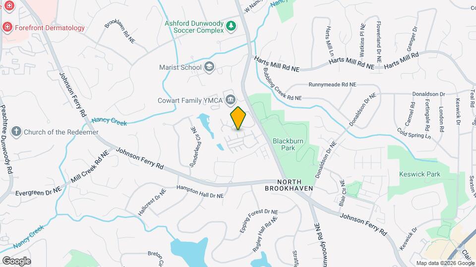 3693 Ashford Creek Trail NE Map and Location Details