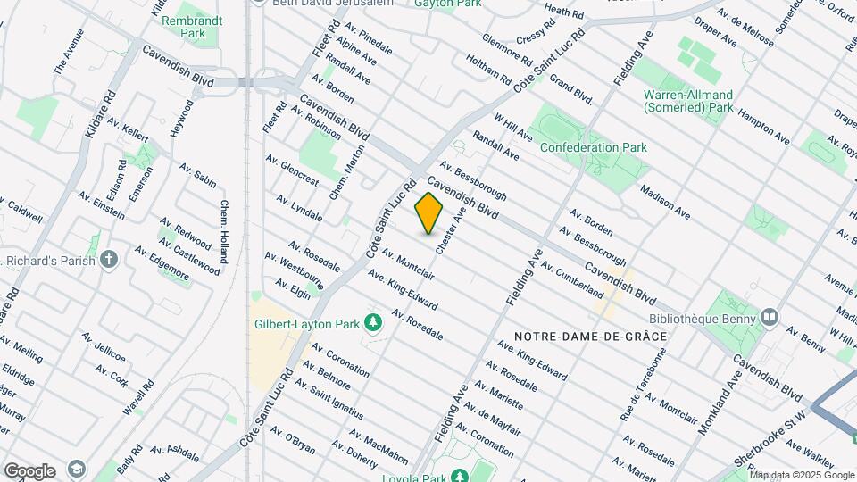 5345 Walkley Av Map and Location Details