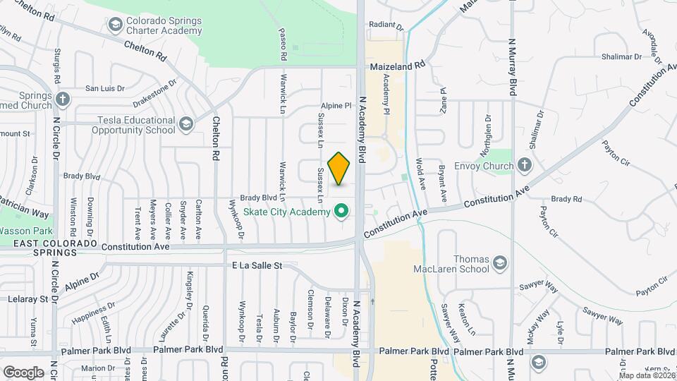 2079 Sussex Ln Map and Location Details