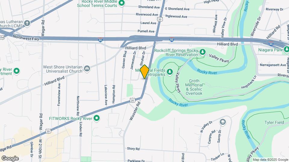 2824 Wooster Rd Map and Location Details