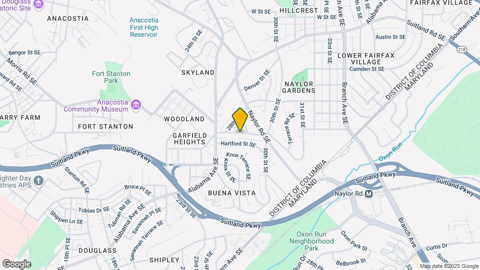 2820 Gainesville St SE Mapa y Detalles de la Ubicación
