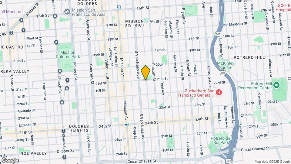 700 Shotwell St Map and Location Details