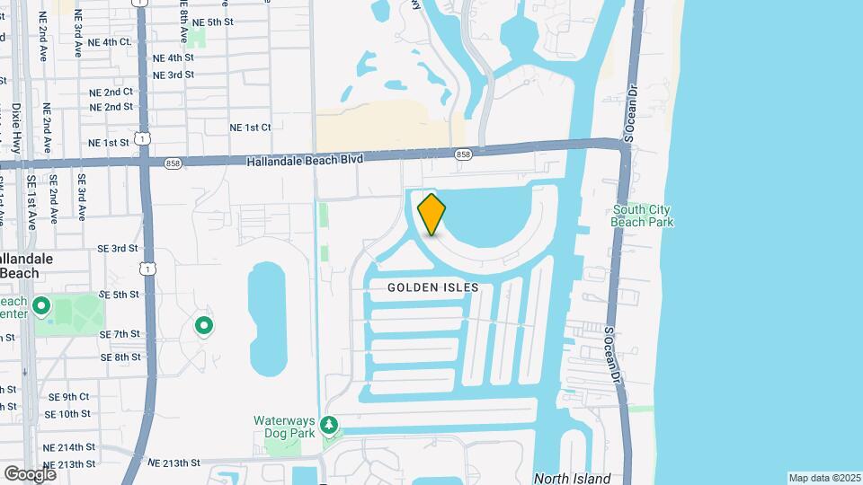 427 Golden Isles Dr, Unit 6J Map and Location Details