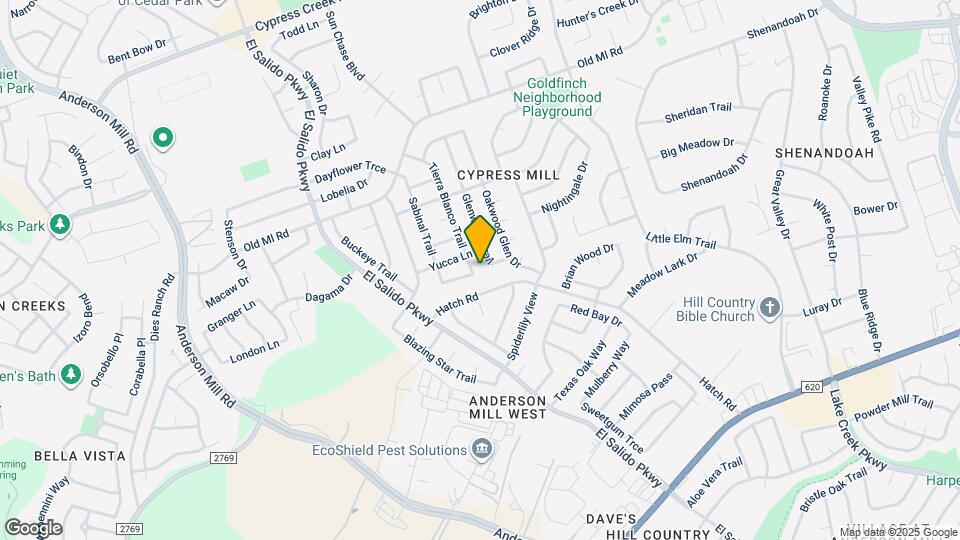 2906 Tierra Blanco Trail Map and Location Details