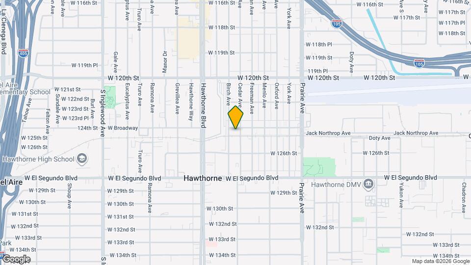 4264 W Broadway Map and Location Details