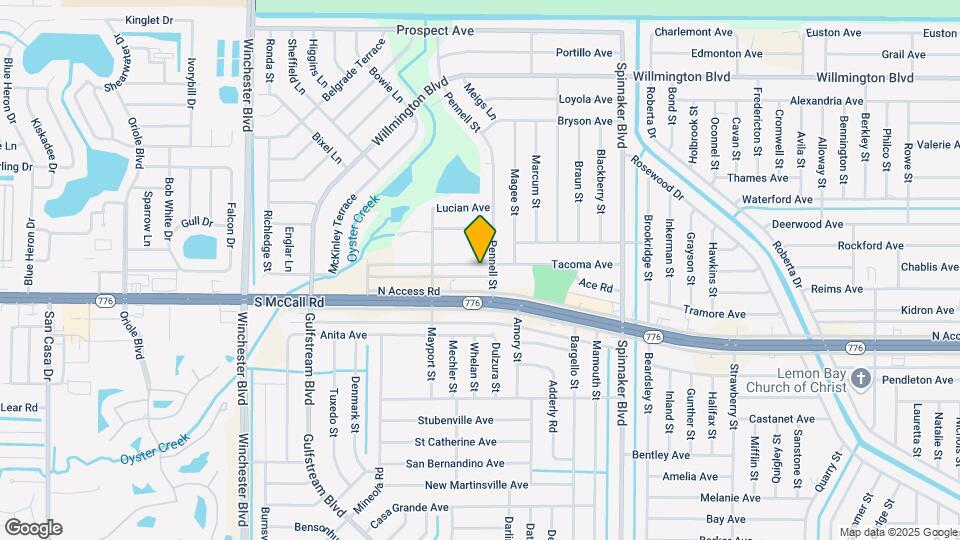 9331 Tacoma Ave, Unit B Map and Location Details