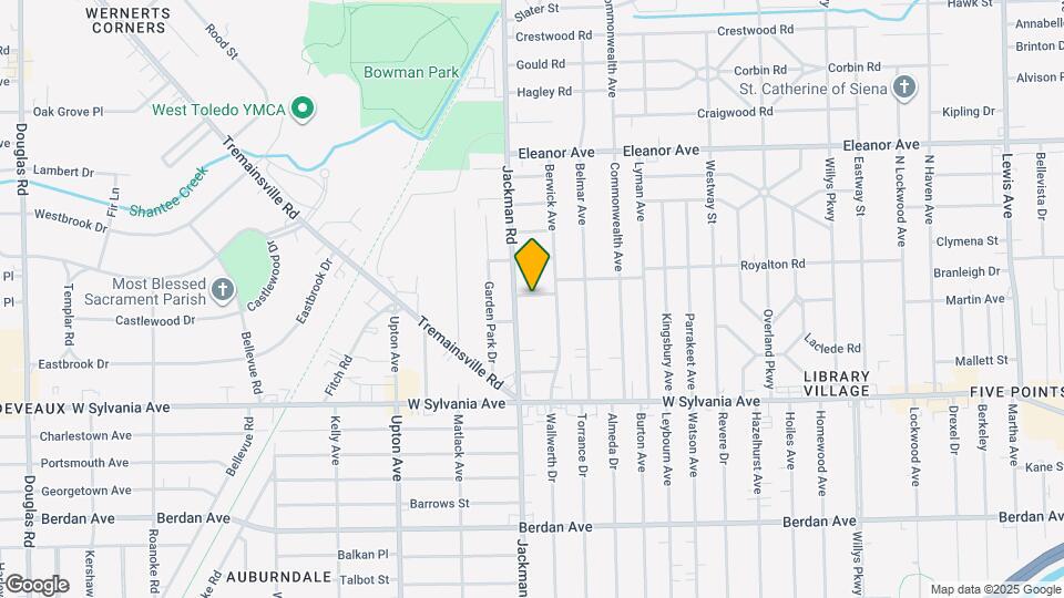 1665 Burgoyne Dr Map and Location Details