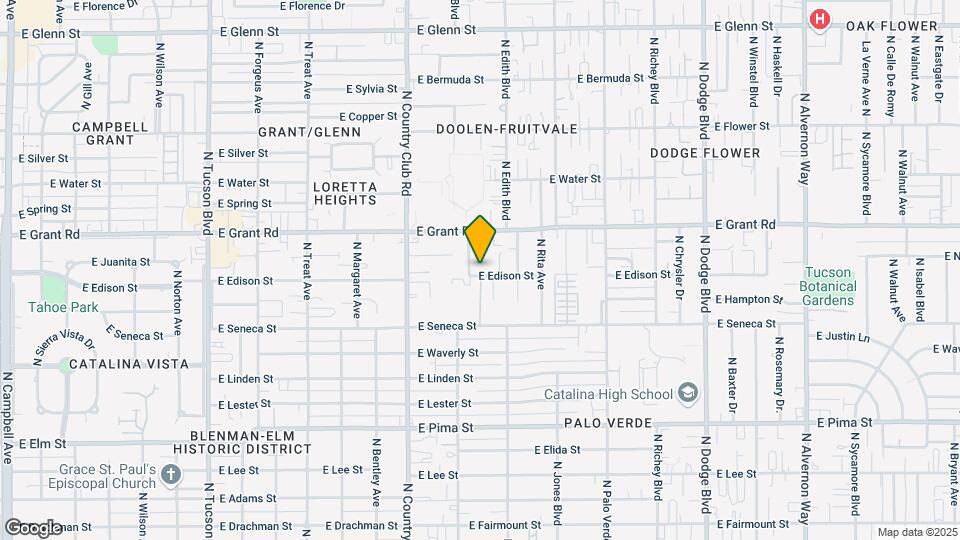 3209-3211 E Edison St Map and Location Details