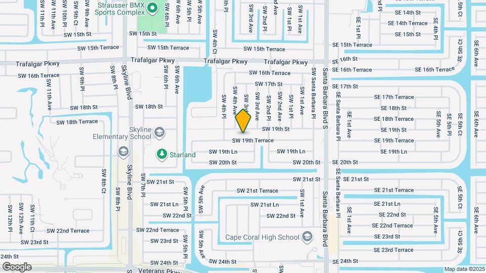 319 SW 19th Terrace Map and Location Details