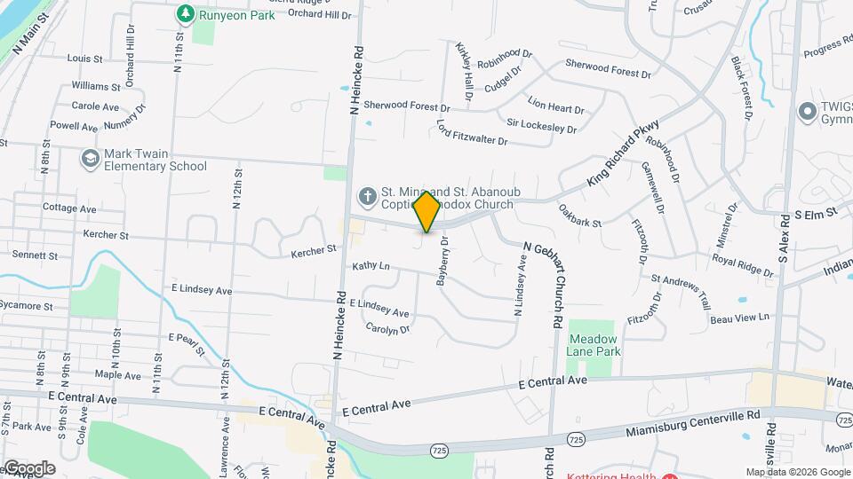 728 Red Deer Ln, Unit 726 & 728 Map and Location Details