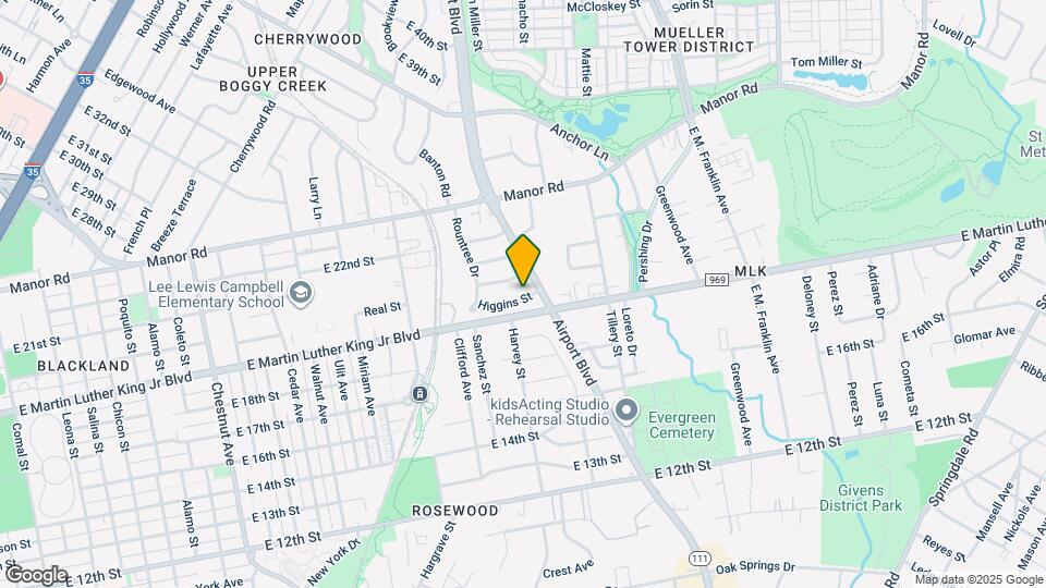 2952 Higgins St Mapa y Detalles de la Ubicación