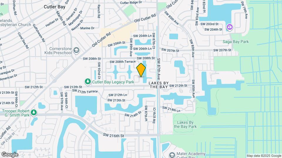 21101 SW 88th Ct Map and Location Details