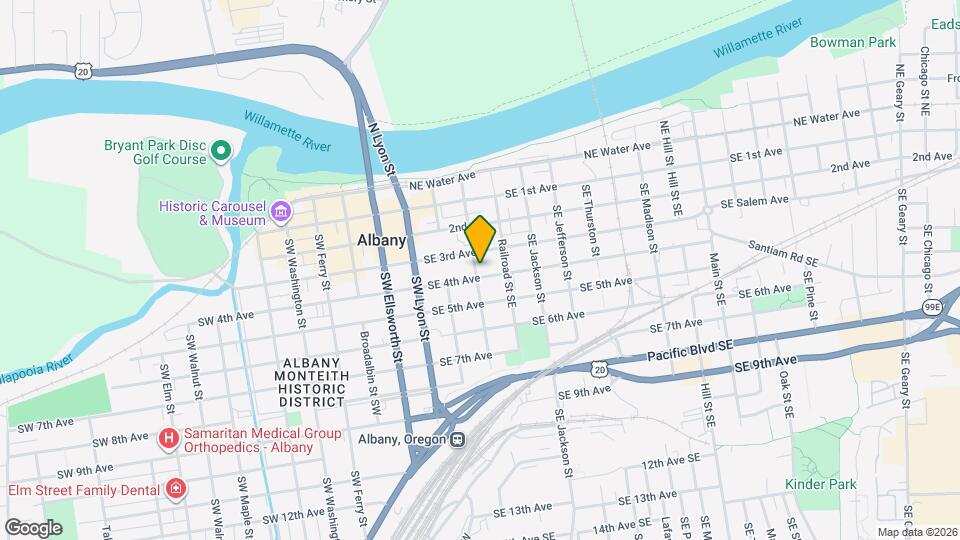 331 SE Montgomery St Map and Location Details