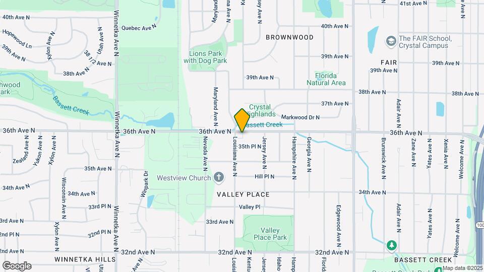 36th Ave Apartments Mapa y Detalles de la Ubicación