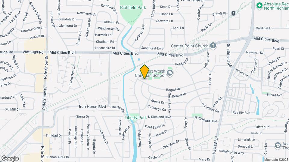 7413 Bogart Dr Map and Location Details