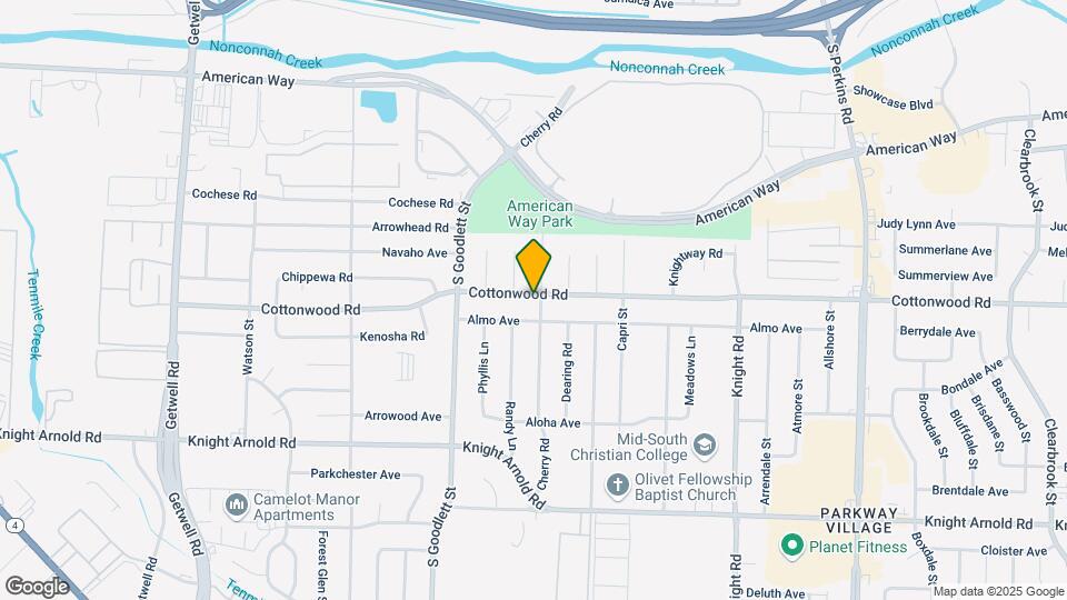 4351 Cottonwood Rd Map and Location Details