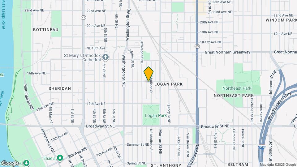 1430 Madison St NE Mapa y Detalles de la Ubicación