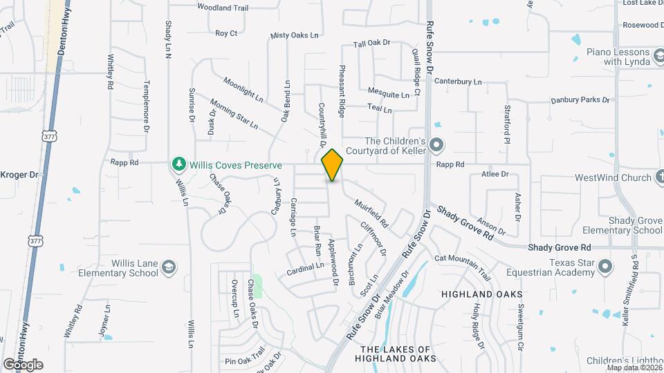 1325 Gatewood Dr Map and Location Details
