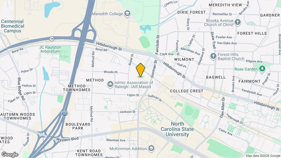 2819 Wilcox Pl Map and Location Details