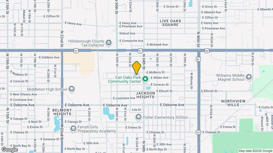 3212 E Wilder Ave Map and Location Details