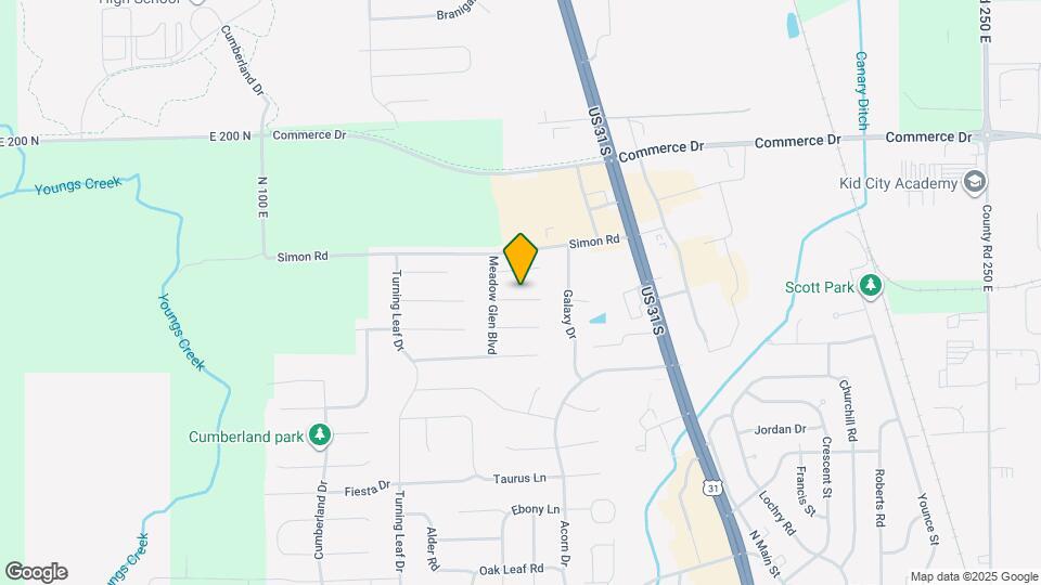 1090 Meadowview Ct Map and Location Details