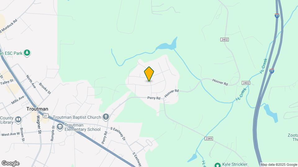 134 Cassius Dr Mapa y Detalles de la Ubicación